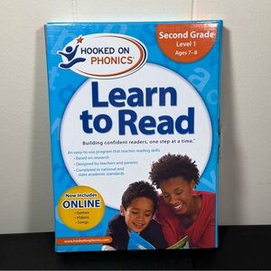 Hooked on Phonics Learn to Read Kit Level 1 Second Grade